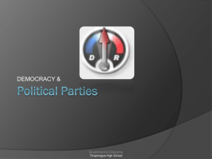 1Political Parties CURRENT
