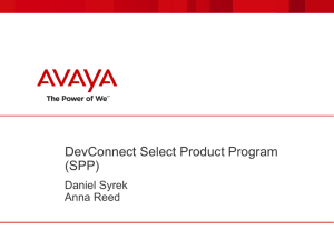 DevConnect Select Product Program