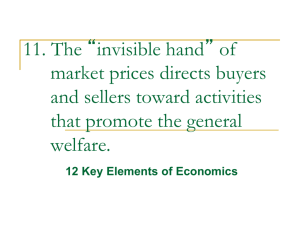 10 Key Elements of Economics