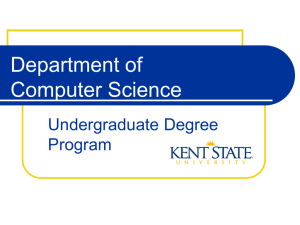 Department of Computer Science