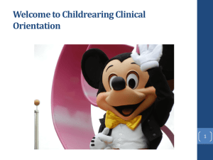 A.I. duPont Hosptital for Children Clinical Orientation