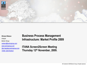BPM Infrastructure Market Profile