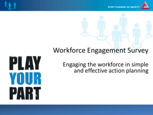 Engaging the workforce in action planning