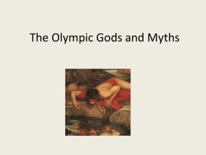Mythology Greek powerpoint