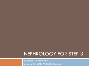Nephrology for Step 3