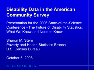 American Community Survey