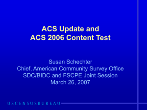 ACS Group Quarters CAPI Implementation