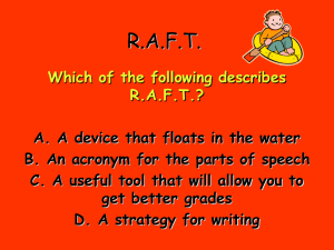 RAFT stands for