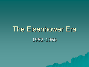 Eisenhower & Civil Rights