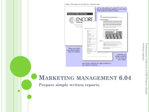 Marketing management 6.04