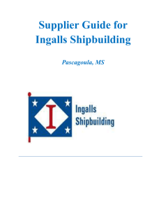 Supplier Guide - Huntington Ingalls Industries