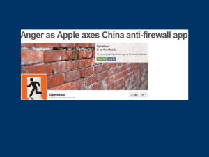 Apple Censorship China