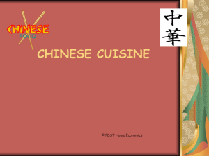 Chinese Cuisine