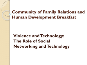 Community of Family Relations and Human Development Breakfast