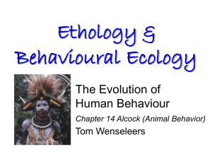 Sociobiology