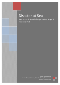 Disaster at Sea - Flagship Resources