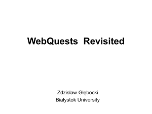 WebQuests Revisited