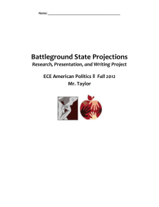 2012 Battleground State Paper