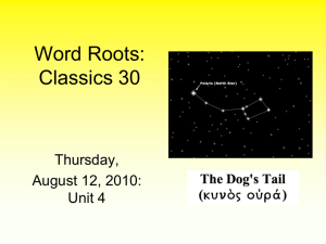 Thursday, August 12 (PowerPoint Format)