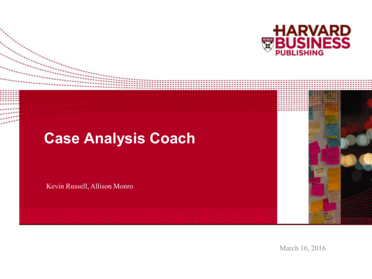 case analysis coach
