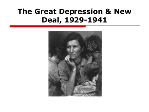 Great Depression Ppt - Taylor County Schools