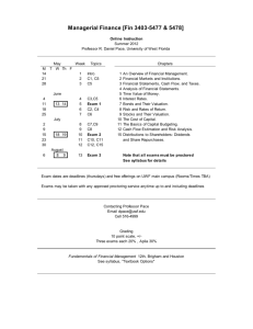 Contact Information - University of West Florida