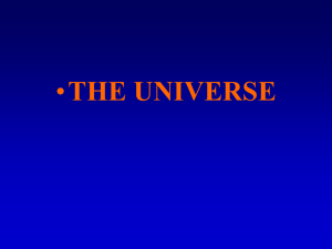 Chapter 16 - "The Universe"