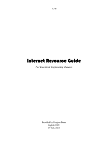 Internet_Resource_Guide - Sites at Penn State