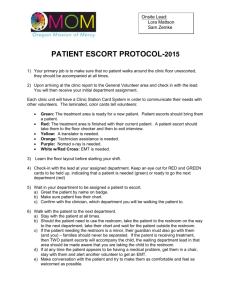 patient escort protocol-2015