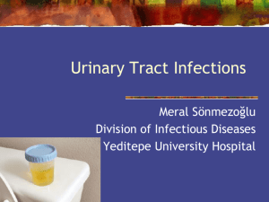 Urinary Tract Infections:
