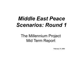 Middle-East Peace Study