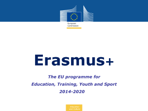 Erasmus+ presentation