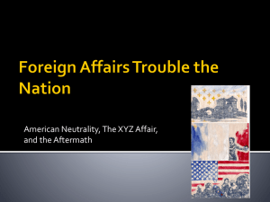 Foreign Affairs Trouble the Nation