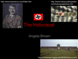 The Holocaust - Trimble County Schools
