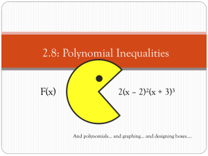 2.8: Inequalities