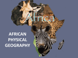 Africa Physical Geography