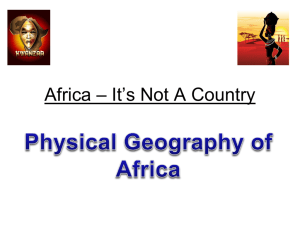 Africa Presentation
