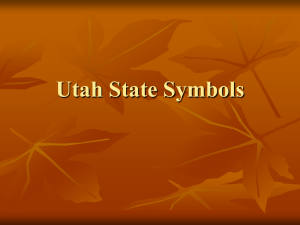 Utah State Symbols - Wasatch County School District