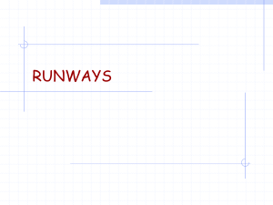 3 aircraft and runways
