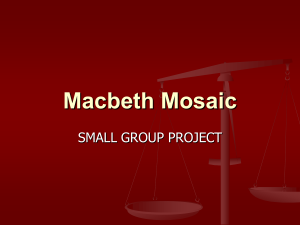 Macbeth Mosaic - Spokane Public Schools