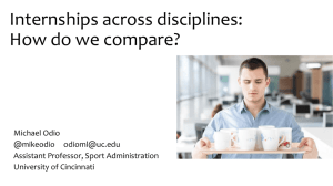 How do we compare? 2015 SSMC Presentation