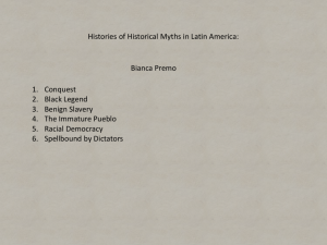 Histories of Historical Myths in Latin America