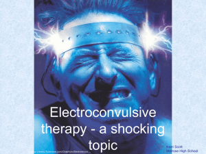 Synapses and Electroconvulsive Therapy