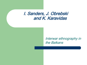 K. Καραβίδας, I. Sanders και J. Obrebski