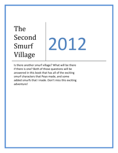 The Second Smurf Village