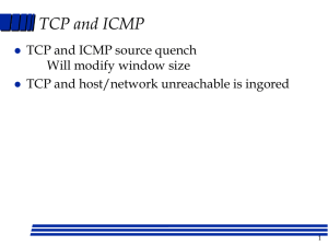 TCP Interactive data and UDP