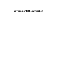 Environmental Securitization