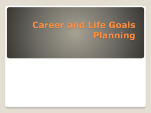 Career and Life Goals Planning3 - E