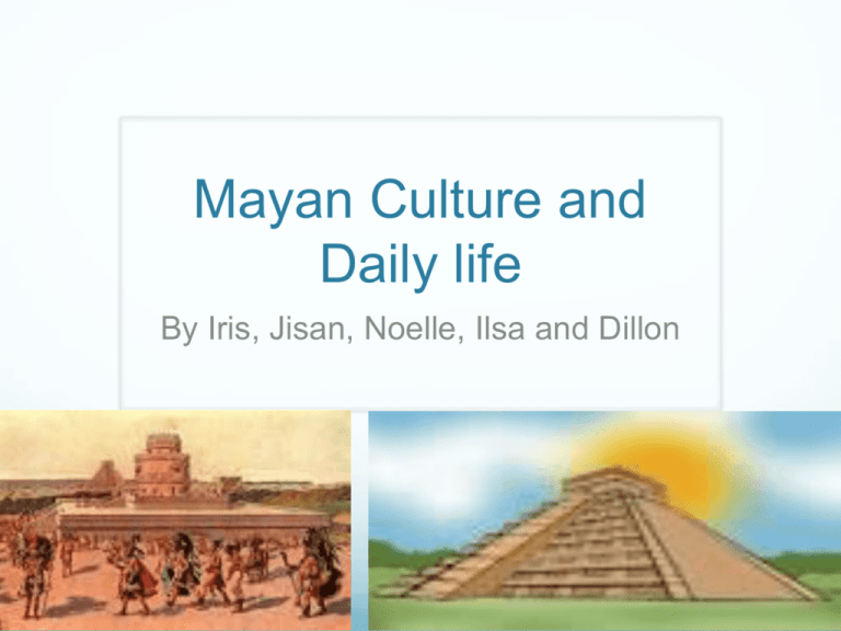 mayan ways of life