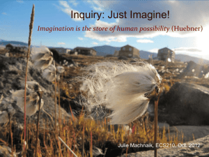 Curriculum as Inquiry to post Fall 2012